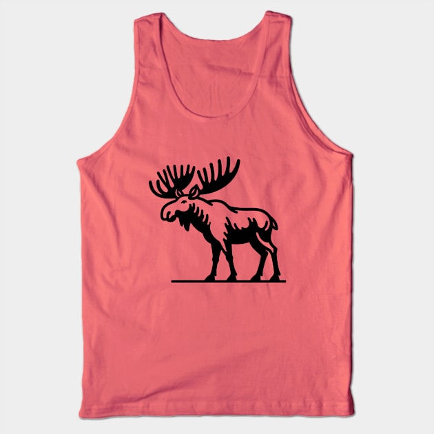 Moose Tank Top by KayBee Gift Shop